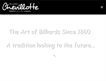 Tablet Screenshot of chevillotte.com